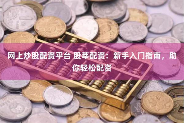 网上炒股配资平台 股莘配资：新手入门指南，助你轻松配资